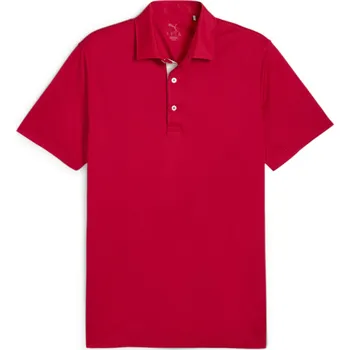 Puma polo Pure 2.0 - červené: Pánské L