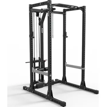 Posilovací věž Power Rack 650 ATX LINE s horní/spodní kladkou, výška 216 cm - doprava zdarma