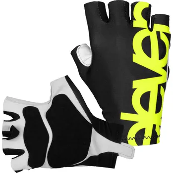 Cyklistické rukavice Cyklistické rukavice Eleven Black Fluo Velikost: M