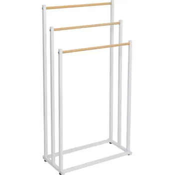 Věšák Stojan na ručníky POLDO - bílá - SLEVA 3% s kodem radost25