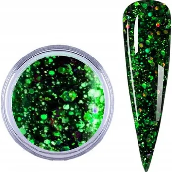 Prášek na nehty Allepaznokcie zelený