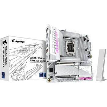 Základní deska GIGABYTE B860M AORUS ELITE WIFI6E ICE/LGA 1851/mATX