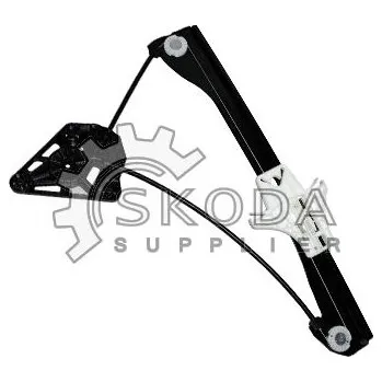 Stahovačka okna Zvedací zařízení oken ŠKODA Original OEM 6V0839461A