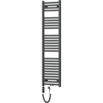 Radiátor Mexen Hades elektrický radiátor 1500 x 400 mm, 600 W, antracit - W104-1500-400-2600-66 Elektrické radiátory