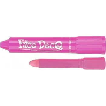 Karnevalový doplněk Barva na obličej a tělo - růžová - 4,7 g - 6503-7