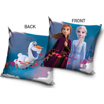 Povlak na dekorativní polštářek Povlak na polštářek Ledové Království do Neznáma Dál