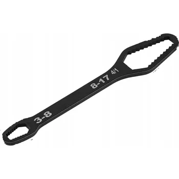 Klíč UNIVERZÁLNÍ OČKOPLOCHÝ KLÍČ 3-17MM MULTIFUNKČNÍ OCELOVÝ PALCOVÝ HQ