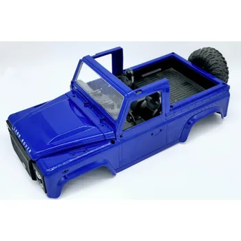 RC model Použitá modrá karoserie pro RC auto RMT LAND ROVER 1/12