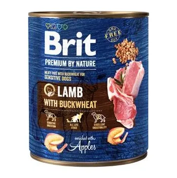 Pro psa Brit Premium Dog by Nature konz Lamb & Buckwheat 800g