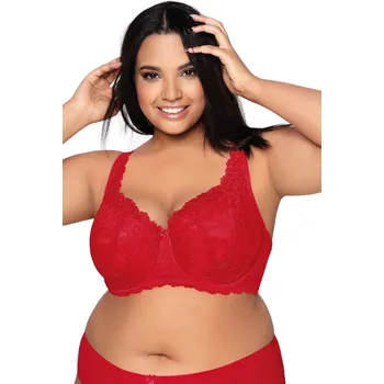 Podprsenka Dámská podprsenka 053/22 Carmela red plus - MAT Červená 95/E