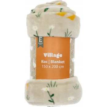 deka Flanelová deka Essex 150 cm x 200 cm béžová