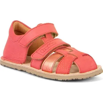Dívčí sandály Dívčí barefoot sandály FLEXY F Coral Froddo G3150283-11 červená - 34