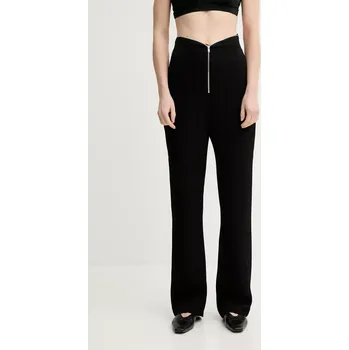 Dámské kalhoty Kalhoty Nanushka LINETT NW25RSPA19499 černá 99X, vel. XS