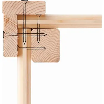 Zahradní domek Dřevěný domek KARIBU VERKAUFSHAUS 1 (58489) natur LG3041