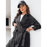 Černý trenčkot BINCIA TY4342 Velikost: XL