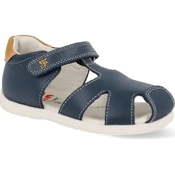 Dívčí obuv Barefoot dětské sandály Garvalín - Sauvage Ocean modré Velikost: 22