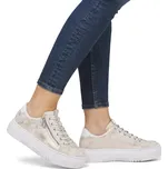 Dámské polobotky M1953-60 Rieker béžová Barva: beige kombi, Velikost: 38