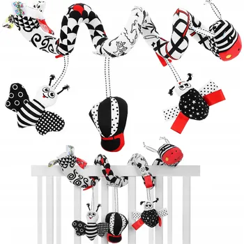 Hračka pro nejmenší Spirálovitá hračka Sferazabawek na kočárek a postýlku, interaktivní