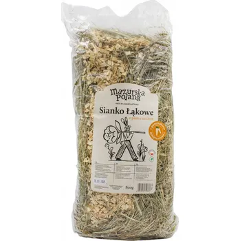 Krmivo pro hlodavce Mazurska Polana pochoutky seno 0,8 kg králík, morče