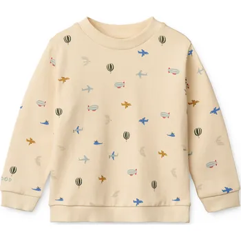 Pánská mikina LIEWOOD Mikina Thora - Aviator / Ecru Velikost: 92