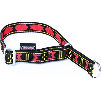 Obojek pro psa ManMat polostahovací obojek STANDARD Barva: Červená + černá