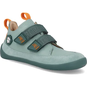 Barefoot dětské tenisky Affenzahn - Sneaker Leather Buddy Bunny mintové Velikost: 29