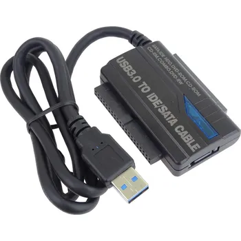 USB hub PremiumCord USB 3.0 - SATA + IDE adaptér s kabelem KU3IDES5