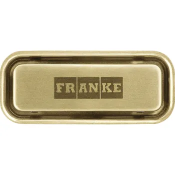 Granitový dřez Krytka hranatého přepadu Franke 133.0630.111 Celonerez zlatá