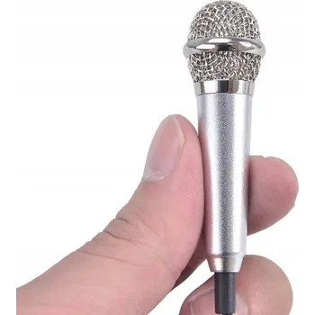 Mikrofon MINI MIKROFON pro Karaoke TELEFON Jack 3.5mm AUX