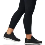 RIEKER - REVOLUTION Dámské kožené tenisky 42501-00 Rieker-R černé Barva: schwarz, Velikost: 43