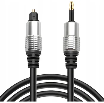 Audio kabel KABEL Betune MINITOSLINK DIGITÁLNÍ 3,5 mm AUDIO OPTICKÝ POZLACENÝ SPDIF 150 cm