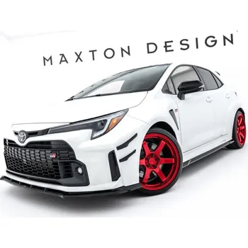 Autodíl Spojler pod nárazník lipa V.1 Toyota GR Corolla Mk12 černý lesklý plast