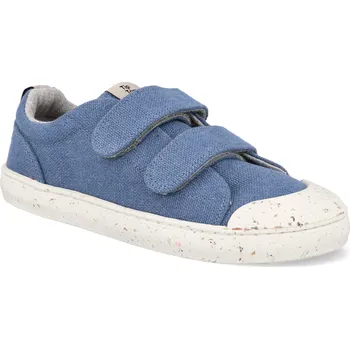 Dětská sportovní obuv Barefoot dětské plátěnky Tip Toey Joey - Ramp Green Azul tupi eco canvas modré Velikost: 34