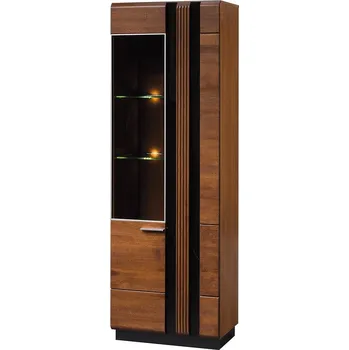 Vinotéka Vitrína Porti 10 66 cm levá z masivu dub antický