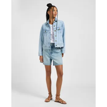 Dámská casual bunda Lee dámská džínová bunda 112363645 Modrá S