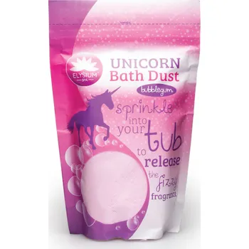 Koupelová sůl Elysium Spa Unicorn Bath Dust jemná koupelová sůl Bubblegum -400g