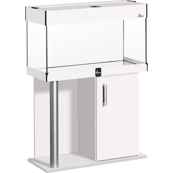 Akvárium Diversa Akvárium set COMFORT 126 l rovný LED hliník DIVERSA wenge