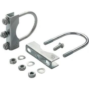 Sada 2 svěracích spon s mechanickým upínáním pro opěrná kola a nohy Simol kulaté 70 mm