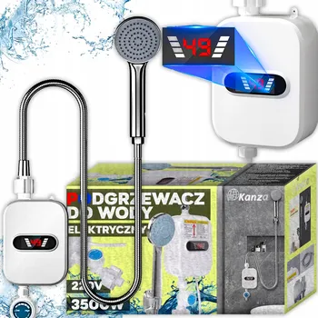 Bojler Ohřívač vody KANZA 3500 W 0 l