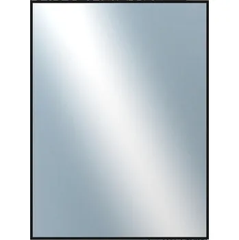 Koupelnový nábytek DANTIK - Zarámované zrcadlo - rozměr s rámem cca 60x80 cm z lišty Hliník černá lesklá |P269-016 (7269016)