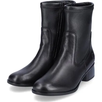 Dámská móda Dámská kožená obuv R8873-01 Remonte černá Barva: schwarz, Velikost: 42