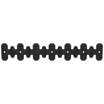 Exhaust head pipe guard POLISPORT ARMADILLO dlouhé černý