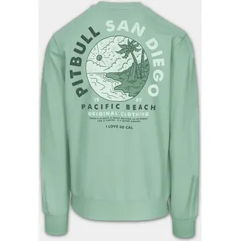 Pánská mikina PitBull West Coast Pánska mikina PLANET SURF - mint - PWC_PMPLANSURF_MINT Velikosti: M