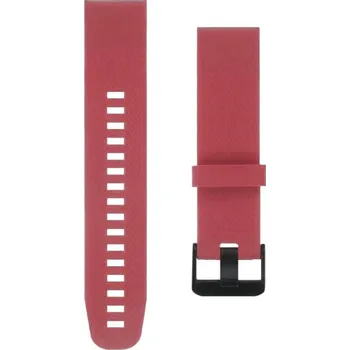 eses Silikonový řemínek pro Garmin - Červený, QuickFit 20 mm