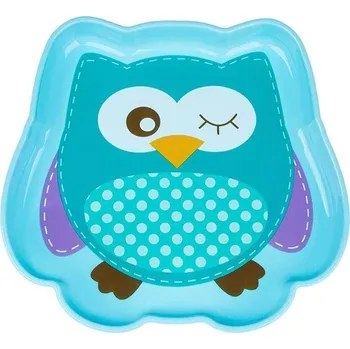 Dětské zboží AKUKU Dětský talířek Akuku SOVA