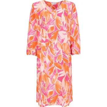 Dámské šaty Dámské letní šaty HAJO 10540 306 D Kleid abstrakter Blumendruck Velikost: 38