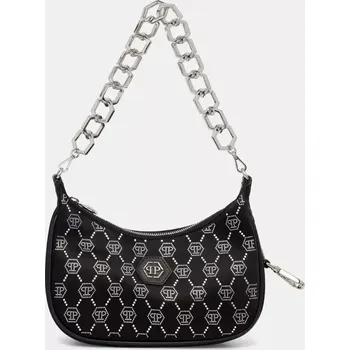 Kabelka Kabelka Philipp Plein černá barva, AADA WBA2028 PTE028N AADA.WBA2028.PTE028N 99A, vel. ONE SIZE