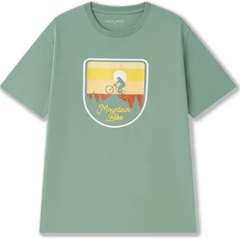 Pánské tričko Pánské tričko - Wolf S2571B, zelinkavá Barva: Zelinkavá, Velikost: XL