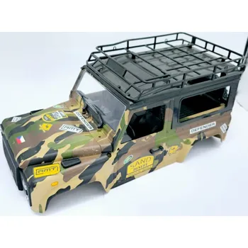 RC model Použitá maskáčová karoserie pro RC auto RMT LAND ROVER 1/12