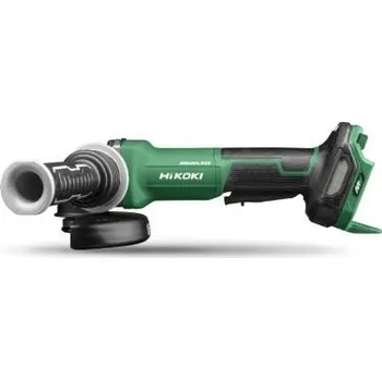 úhlová bruska HIKOKI 36 V bezuhlíková akumulátorová úhlová bruska 125 mm s páčkovým bezpečnostním spínačem, regulací otáček a brzdou G3613DVFW4Z